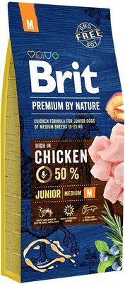 Brit Premium Dog Junior M 15кг. 170812/6314 фото