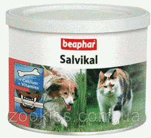 Beaphar Salvikal (Салвикал) Пищевая добавка для зубов и костей собак и кошек 49174618 фото
