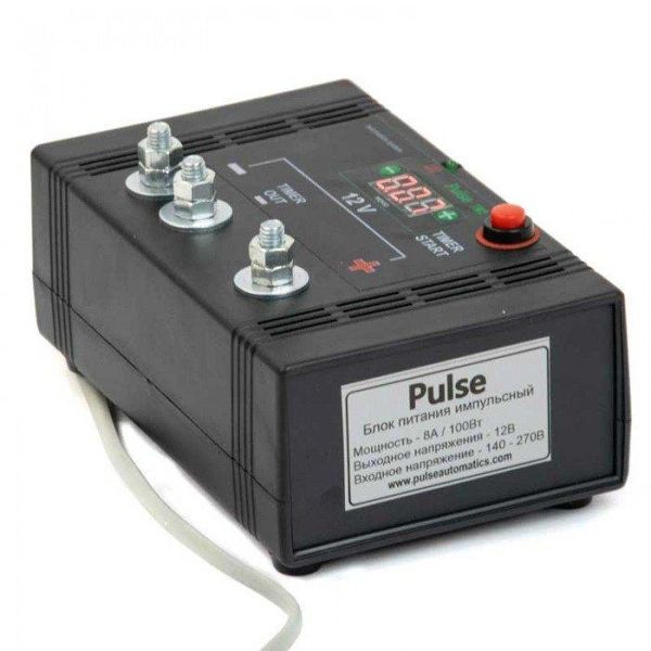 Блок питания "Pulse" с таймером 12В, 100 Вт, (импульсный 3в1) 01-19-00210 фото