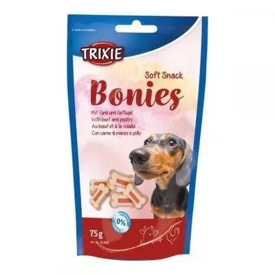 Витамины для собак TRIXIE - Bonies говядина/индейка 75g Косточки. TX-31491 фото
