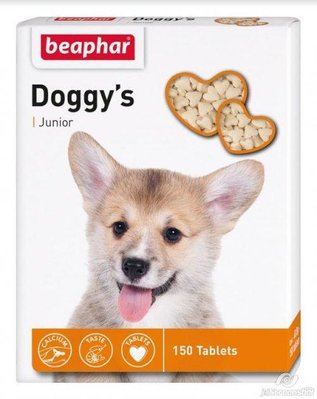 Витамины Beaphar Doggy Junior (Доггис джуниор) 150 таб. 1530005765 фото