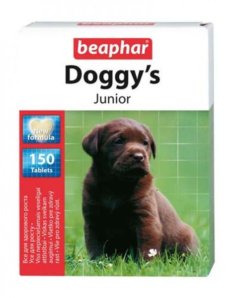 Витамины Beaphar Doggy Junior (Доггис джуниор) 150 таб. 1530005765 фото