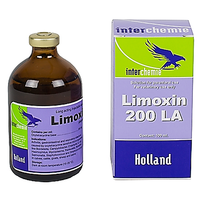 Лимоксин-200 ЛА, 100 мл. (Interchemie) 1432148695 фото