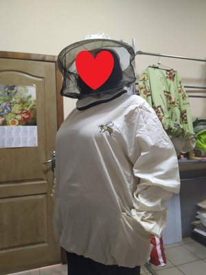 Куртка пчелка (бязь біла ) двунитка дом113 фото