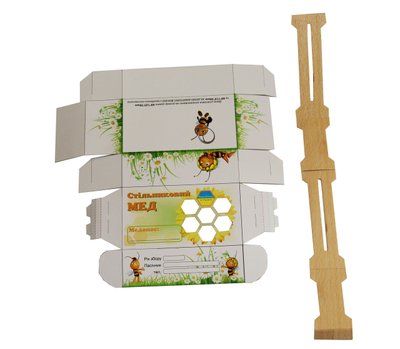 Коробки для Сотового мёда с мини рамками комплект — 50шт. KO0002VT фото