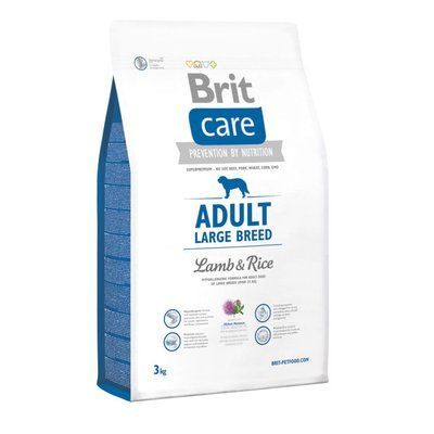 Brit Care Adult Large Breed Lamb & Rice 3 kg (д/собак весом от 25 кг) 132713 /9973 фото