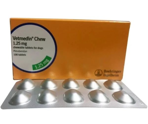 Ветмедин (Vetmedin) 10 табл. кардиостимулятор для собак 1,25мг 1431598482 фото