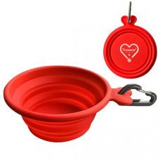 1st Choice Collapsible Silicone Pet Bowl ФЕСТ ЧОЙС БРЕНДОВАНА СКЛАДАНА МИСКА для собак та котів 0,375 л 1772715932 фото