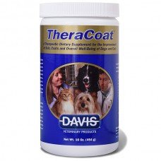 Davis TheraCoat ДЭВИС ТЕРАКОУТ диетическая добавка для шерсти собак и котов 0,454 кг TC фото