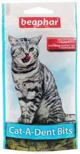 Подушечки Beaphar Cat-A-Dent Bits для чистки зубов кошек 35 г 1624003095 фото