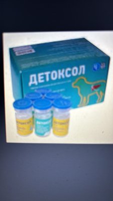 Детоксол порошок для лікування ШКТ для котів та собак 1 шт 0,38 г 110 фото