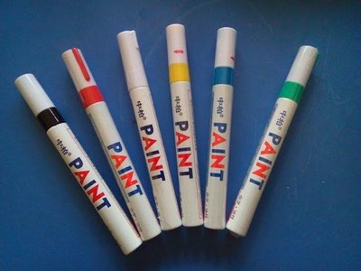 Набор маркеров 5 цветов. Для метки маток (белый, красный, синий, зеленый, желтый) MN0006CH фото