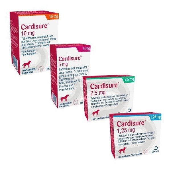 Cardisure (Кардишур) для лечения сердечной недостаточности у собак, 10 табл. 1536101416 фото
