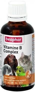 Beaphar (Беафар) Vitamine B Complex - Витаминный комплекс для кошек, собак, грызунов и птиц Подробнее на сайте 1979849520 фото