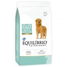 Equilibrio Veterinary Dog ОЖИРЕНИЕ ДИАБЕТ лечебный корм для собак ЭВСОД7.5 фото