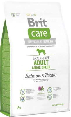 Brit Care GF Adult Large Breed Salmon & Potato 12kg (д/собак весом от 25 кг) 1718140932 фото