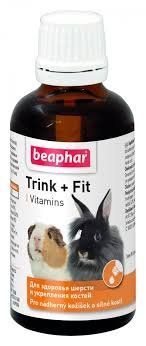 Trink + Fit вітаміни для шерсті і кісток гризунів та кроликів * 221 фото