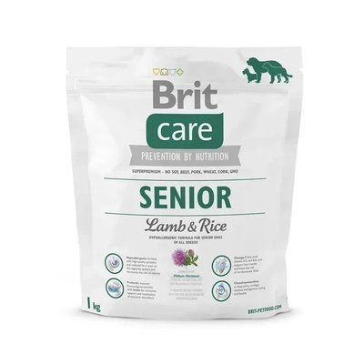 Brit Care Senior Lamb & Rice 1 kg (для літніх собак всіх порід) * 132717 /0023 фото