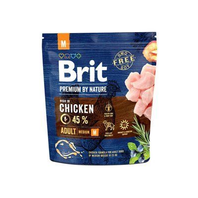 Brit Premium Dog Adult M 1кг. 170815/6345 фото