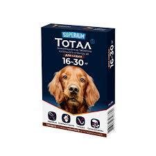 Superium Тотал антигельминтные таблетки тотального спектра действия для собак 16-30 кг 2019603636 фото