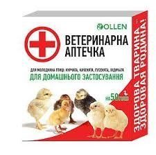 Аптечка  УЗВПП на 50голів (толтракокс,енрофлоксин,чиктонік,аскорб к-та) 1186 фото