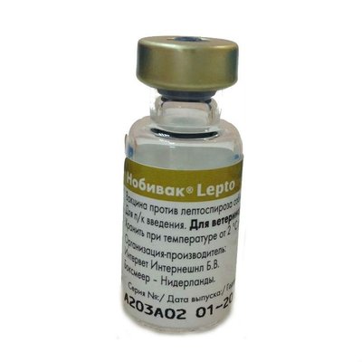 Нобівак Лепто (Nobivac Lepto) вакцина проти лептоспірозу собак 1514190113 фото