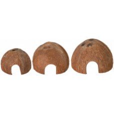 Норка Кокосовый орех натур. 8,10,12см (3шт) 1762044952 фото