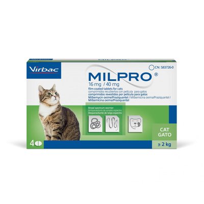 МИЛПРО для котов и котят 2таблетки. 1729261516 фото