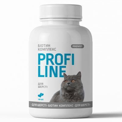 PROFILINE для котів БІОТИН КОМПЛЕКС для шерсті 180 табл 728 фото