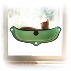 K&H EZ Mount Window Pod спальне місце-будиночок на вікно для котів зелений * 9182 фото
