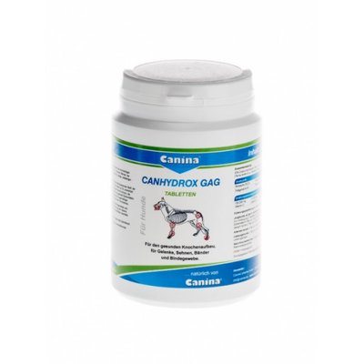 Витаминный комплекс для собак крупных и гигантских пород Canina PETVITAL Canhydrox GAG (Gag Forte) 360таб/600г енимал фото