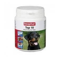 Вітаміни Beaphar Топ 10 дог - мультивітамін для собак 180 таблеток 1625106648 фото