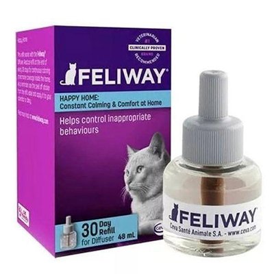 Feliway Феливей 48 мл - корректор поведения для кошек. Запасной флакон для диффузора вектра фото