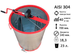 Алюмоцинкова медогонка з поворотом касет 2-х рамкова, касета зварена (забарвлена порошковою фарбою) M2006 фото 1