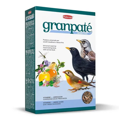 Granpatee insectes (PP00193) 1 kg/Корм для комахоїдних птахів Падован Гранпате інсектес 1кг * PP00193 фото