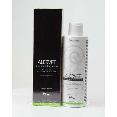 Alervet excellence (Алервет Екселенс) шампунь с фитофингозином 200мл 1508708016 фото