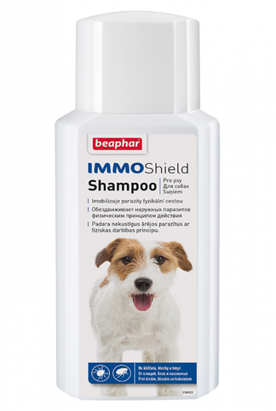 Шампунь Beaphar Immo Shield Shampoo for Cats от блох, клещей и комаров для кошек 200 мл 1625264306 фото