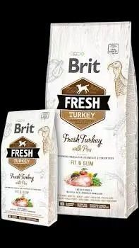 Brit Fresh Turkey/Pea Light Fit & Slim Adult 12kg (индейка,горошек д/взрослых собак) 170996 /0809 фото
