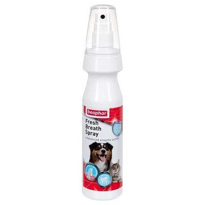 Beaphar Fresh Breath Spray Спрей для чистки зубов собак и кошек 215 фото