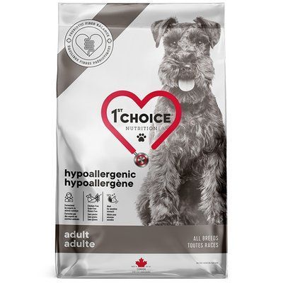 1st Choice Adult Hypoallergenic ФЕСТ ЧОЙС ГИПОАЛЛЕРГЕННЫЙ УТКА сухой диетический беззерновой корм для собак ,4,5кг. 179 фото