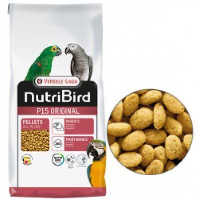 Versele-Laga NutriBird P15 Original ВЕРСЕЛЕ-ЛАГА НУТРИБЕРД P15 ОРИДЖИНАЛ ЩОДЕННИЙ повнораційний корм для великих папуг, 10 кг* 221273 фото