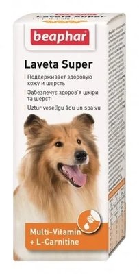 Вітаміни Беафар Лавета СУПЕР для собак 50мл 1724167280 фото