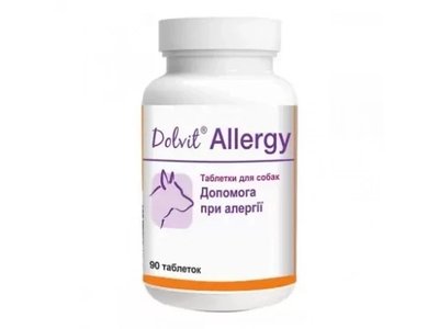 Dolfos (Дольфос) Dolvit Allergy для собак - 90 таб. вектра фото